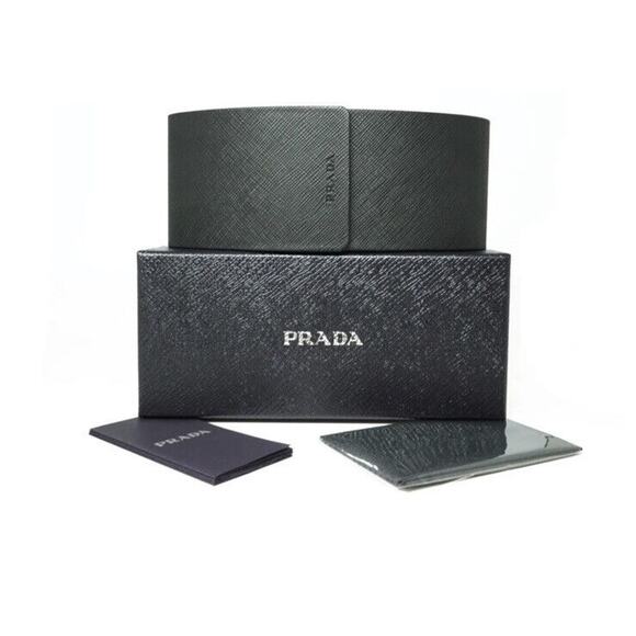 PRADA SYMBOLE PR 08YS 01V-8C1 Honey Havana Brown Lens Women Sunglasses - Picture 9 of 9